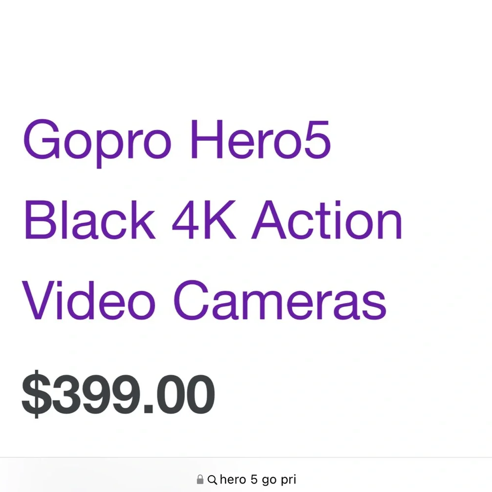 GoPro Hero 5 Black